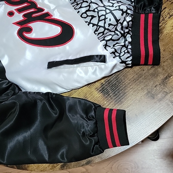 Men Satin Jacket - Picture 3 of 12